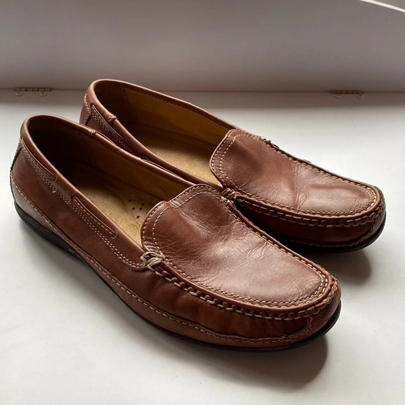 Dockers Catalina Slip On Shoes Slip Ons Leather Driving Loafer Moccasin Size 9.5 - Picture 2 of 7